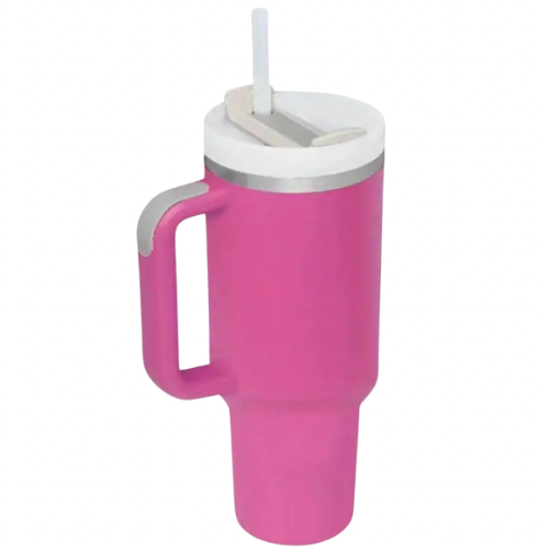 Custom Engraved 40 Oz Handle Tumbler (6pcs)